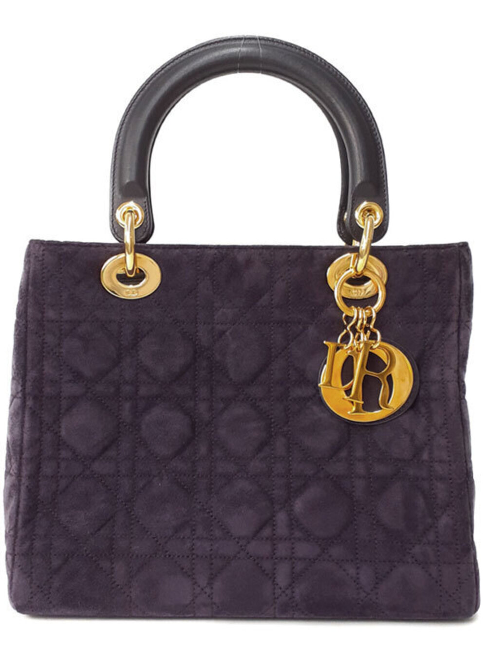 Christian Dior Cannage Quilted Lady Dior 2way bag